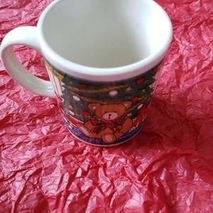 Gibson Teddy Bear Christmas Mug